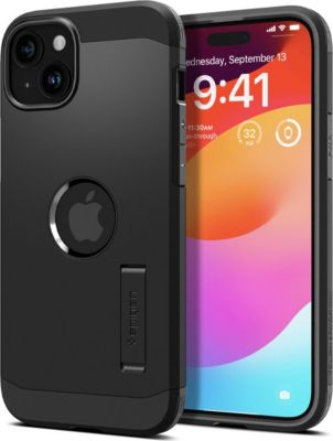Coque SPIGEN pour Apple iPhone 15 - Noir