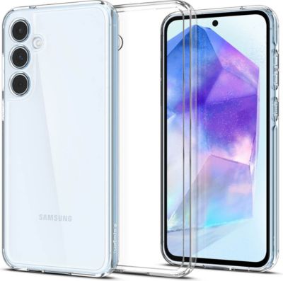 Coque SPIGEN pour Samsung Galaxy A55 - Crystal Clear