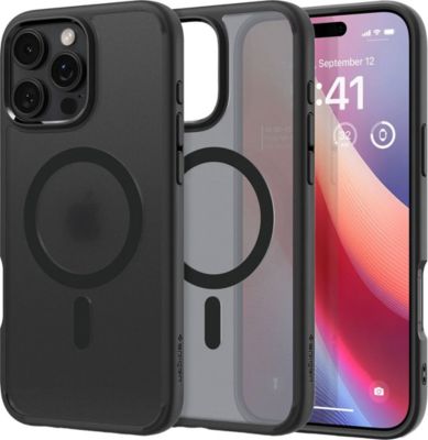 Coque SPIGEN pour Apple iPhone 16 Pro - Frost Black