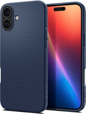 Coque SPIGEN pour Apple iPhone 16 - Navy Blue
