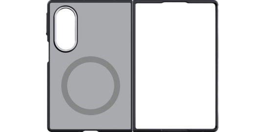 Coque SAMSUNG Fold 8 Miroir magnétique Argenté
