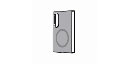Coque SAMSUNG Fold 8 Miroir magnétique Argenté