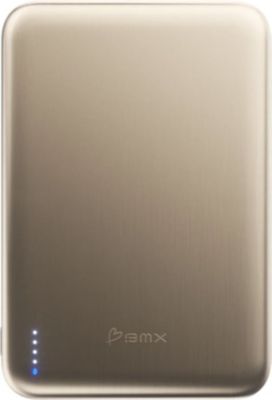 Batterie externe BMX SolidSafe Air 5000mAh Qi2 15W Titane