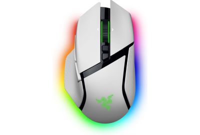 Souris Gamer Sans Fil RAZER BASILISK V3 PRO 35K Blanc