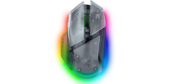 Souris Gamer Sans Fil RAZER BASILISK V3 PRO 35K PHANTOM WHITE ED