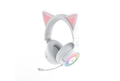 Casque gamer RAZER KRAKEN KITTY V3 PRO BLANC