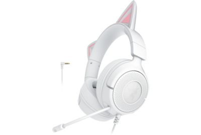 Casque gamer RAZER KRAKEN KITTY V3 X BLANC
