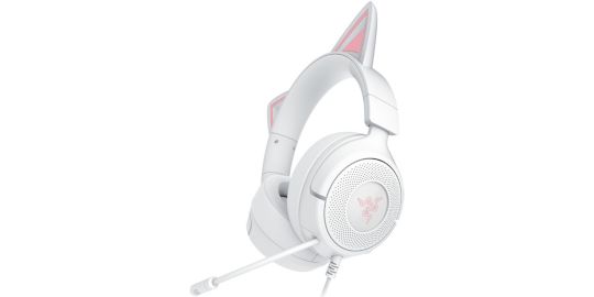Casque gamer RAZER KRAKEN KITTY V3 X BLANC