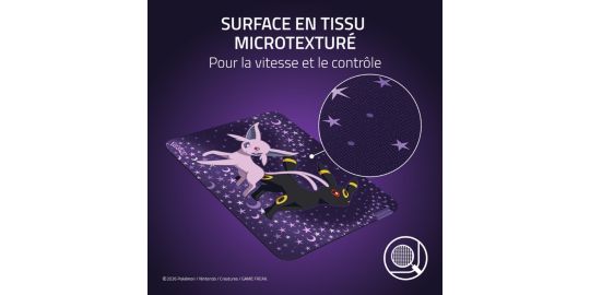 Tapis de souris RAZER GIGANTUS V2 POKÉMON MENTALI NOCTALI ED