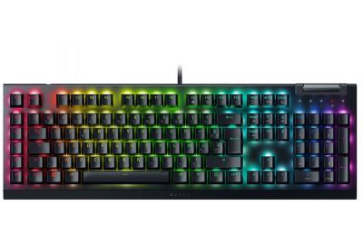 Clavier gamer RAZER BLACKWIDOW V4 X SWITCH JAUNE