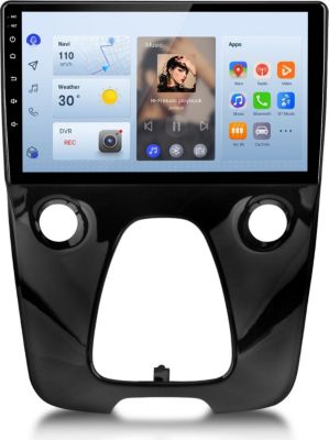 Autoradio connecté JUNSUN pour Peugeot 108/Toyota Aygo 32G Carplay