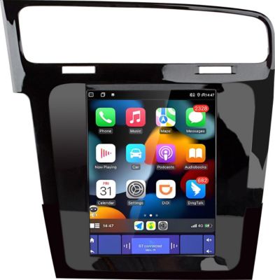 Autoradio connecté JUNSUN pour VW Golf 7 MK7 2013-17 128G Carplay