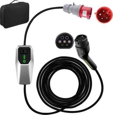 Accessoire borne de recharge JUNSUN Câble recharge voiture 22kW 8A-32A 5M