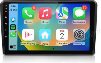Autoradio connecté JUNSUN pour Audi A3 S3 2003-2013 6+128G Carplay