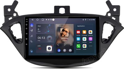 Autoradio connecté JUNSUN pour Opel Corsa E 2015-19 2+64G Carplay