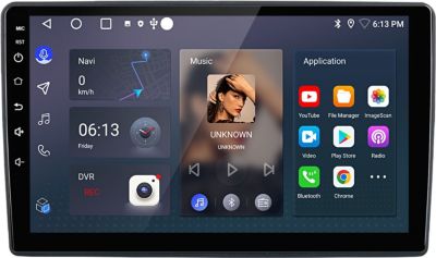 Autoradio connecté JUNSUN pour Fiat 500 2015-2019 1+32G 9"Carplay