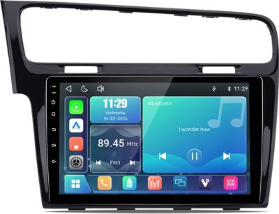 Autoradio connecté JUNSUN Linux pour VW Golf VII 7 2013-17 Carplay