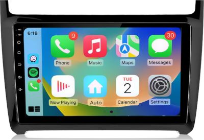 Autoradio connecté AWESAFE Linux pour VW Polo 5 2008-2020 Carplay