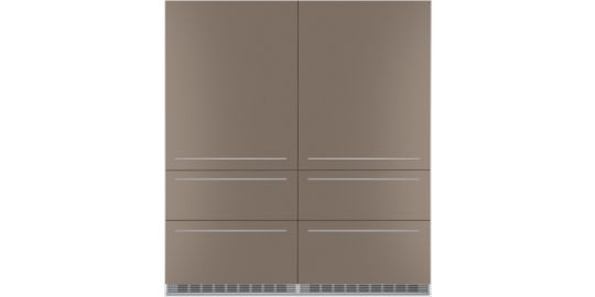Accessoire entretien froid LIEBHERR 3 poignees inox ECBN5066