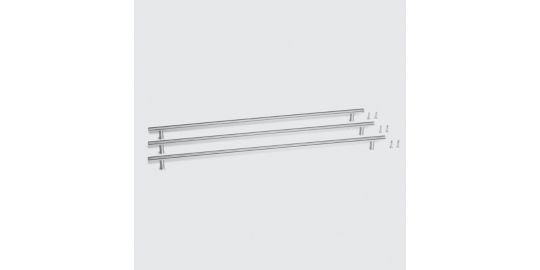 Accessoire entretien froid LIEBHERR 3 poignees inox ECBN6156