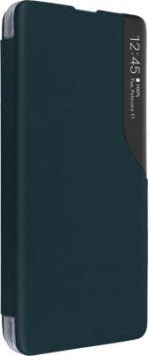 Etui AVIZAR Samsung S21 FE Fenêtre S-view Vert