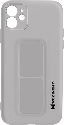 Coque WOZINSKY iPhone 12 Support magnetique Gris