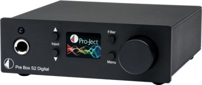 DAC audio PRO-JECT PRE BOX S2 DIGITAL BLACK
