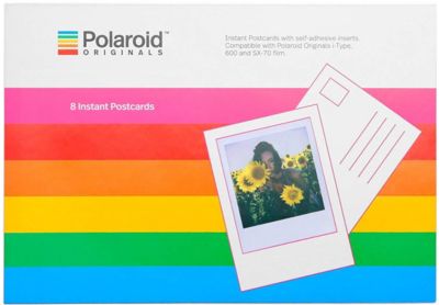 POLAROID Papier photo instantané iType Instant carte postale (x8)
