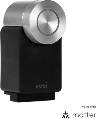 Serrure connectée NUKI Smart Lock Pro (4e Génération) Noir