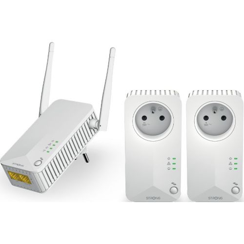 DEVOLO Kit 2 CPL Wi-Fi 550 Mbit/s + 1 CPL filaire 550 Mbit/s