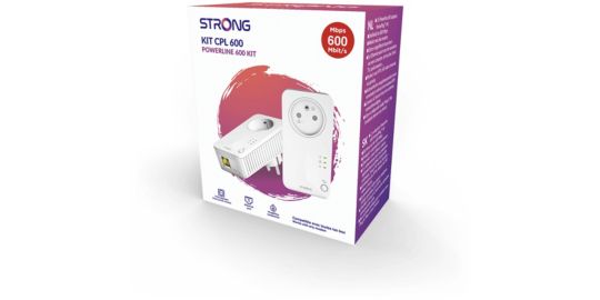 CPL Wifi STRONG KIT 600MB PACK DE 2