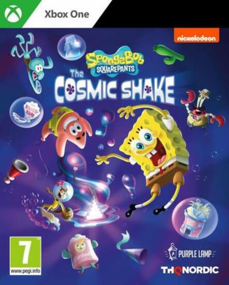 Jeu Xbox X THQ Bob L'eponge The Cosmic Shake