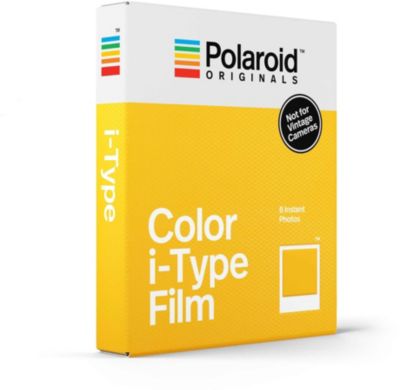 Films couleur pour appareils photo instantané Polaroid i-Type et 600 Blanc  Edition cadre rond - Pellicule ou papier photo - Achat & prix