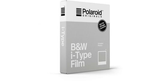 Papier photo instantané POLAROID Noir et Blanc Film iType (x8)