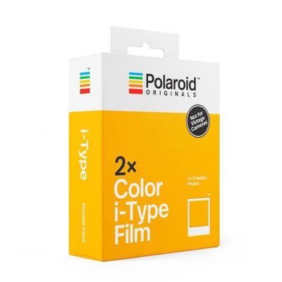 POLAROID Papier photo instantané Color Film iType (x8) x2