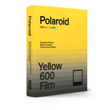 Papier photo instantané POLAROID 600 Black et Yellow (x8)