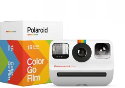 Appareil photo Instantané POLAROID Go White - pack de 16 films inclus