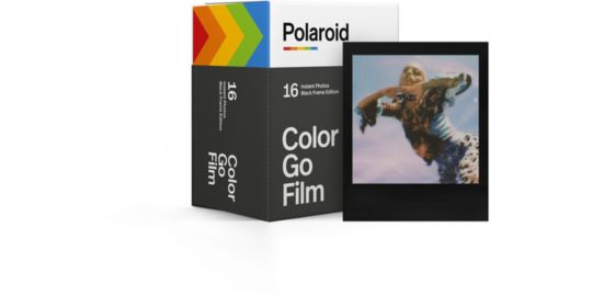Papier photo instantané POLAROID Go cadre noir double pack (X16)