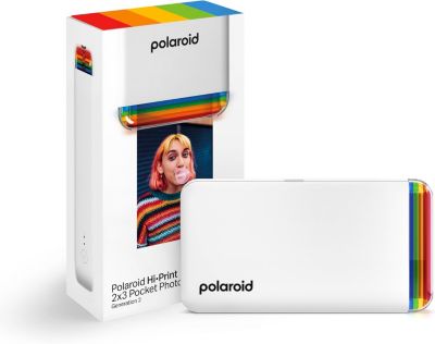 Imprimante photo portable POLAROID Pocket Photo 3x2 Gen 2 blanc