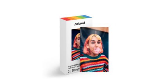 Papier photo instantané POLAROID Hi-print 2x3 Cardridge 20 feuilles