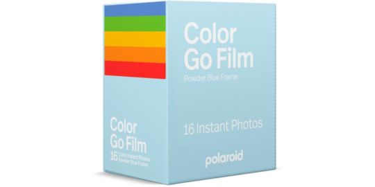 Papier photo instantané POLAROID Go flim double pack Powder Blue Frame