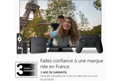 Passerelle multimédia THOMSON 245 Box 4K avec Google TV