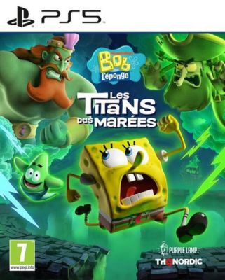 Jeu PS5 THQ Bob L'eponge Les Titans Des Marées