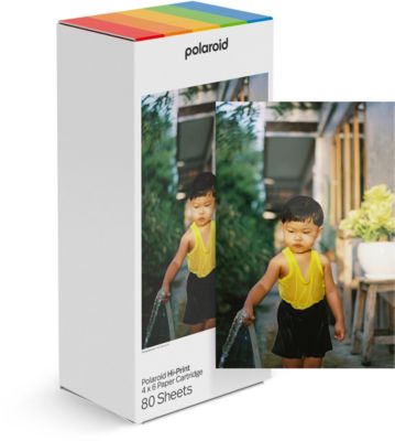 Papier photo instantané POLAROID Hi Print 4x6 Cartridge 80 feuilles