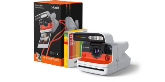 Appareil photo Instantané POLAROID Flip White Color Film Bundle (8 photos)
