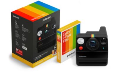 Appareil photo Instantané POLAROID Now+ Gen 3 Black + Color Film Bundle (8