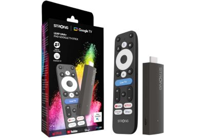 Clé TV STRONG Leap-Una + Stick Android TV FHD