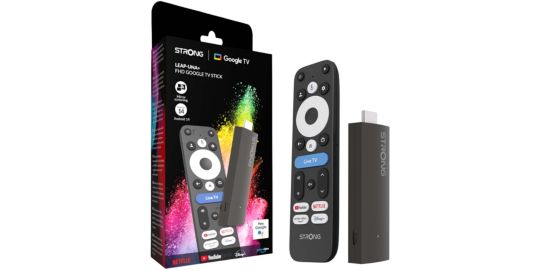 Clé TV STRONG Leap-Una + Stick Android TV FHD