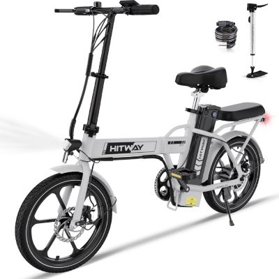 Vélo électrique HITWAY HITWAY Vélo Électrique 16" BK5S Blanc