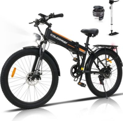 Vélo électrique COLORWAY 26 Pouces 36V12Ah VAE Pliable